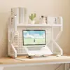 Estante de Livros Painel Perfurado Rack de Armazenamento Quarto Rack de Armazenamento para Computador Estante de Mesa Armazenamento de Lanches Sem Furos Mesa de E-Sports