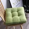 Cojín de Asiento Engrosado, Cojín para Silla de Oficina, Cojín para Sofá, Cojín para Silla de Comedor, Cojín de Felpa Tatami de Color Sólido