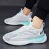 Primavera/Verão 2024 Novo Tênis Casual Masculino Na Moda Todos os Fósforos Plataforma Respirável Tênis de Corrida Pipoca Sapatos da Moda