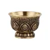 Copos de Vinho de Cobre Oito Auspícios Qianzhu, Sete Copos de Água, Oito Tigelas de Oferenda, Copos de Purificação de Água de Guanyin, Copos de Água para Buda, Deus da Riqueza