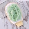 Toalla de baño para frotar Toalla de baño Guantes para frotar Productos de baño de doble cara para el hogar Baño para adultos Toalla de baño para frotar Ceniza para frotar Barro para frotar