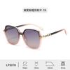 Nuevas gafas de sol de moda con encanto para mujer, gafas de montura grande cuadradas, gafas de sol de lujo con luz de alta sensibilidad, gafas de sol al por mayor de fábrica