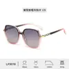Nuevas gafas de sol polarizadas de alta gama para hombre estilo lujo ligero decoración de diamantes para mujer fabricantes venta al por mayor moda marco de foto de calle