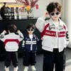Chaqueta de Otoño para Niños 2026 Modelo Nuevo para Niños de 3-5 Años, Chaqueta Deportiva de Primavera y Otoño, Ropa Infantil Estilo Coreano Fresca y Elegante