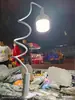 Barraca de Mercado Noturno Barraca de Mercado Lâmpada de Carregamento Super Brilhante Haste Longa Portátil Telescópica Suporte LED Clipe Lâmpada de Iluminação