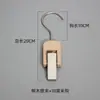 Tienda de ropa ropa y sombreros clips clips acrílicos ganchos bufandas colgadores largos y cortos ganchos de madera de clip único ganchos S decorativos transparentes