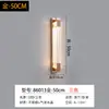 Lámpara de Pared de Cristal de Acero Inoxidable Lámpara de Mesita de Noche para Dormitorio Color Cromo Plateado Atenuación de Tres Colores Incluye Fuente de Luz GLED - Estilo V Bauhaus Hierro
