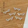 Borboleta Novo Estilo Chinês Liga Espaçador Pingente Artesanal DIY Material para Miçangas Pulseira Colar Acessórios de Joias