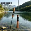 Vara de Pesca Micro Lure Grau UL com Cabo Reto, Vara de Pesca em Fibra de Carbono, Vara de Pesca com Ponta Sólida, Vara de Pesca Micro Transfronteiriça para Peixe Branco