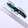 Cuchillo de fruta Boston 830 Scimitar de acero inoxidable, plegable, para exteriores, con clip trasero, para supervivencia en el campo.