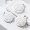 Artefacto de Champú Peine Masajeador Cepillo para Champú de Cabeza de Adulto Rascador de Cabeza Cepillo de Champú de Silicona Limpia el Cuero Cabelludo