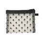 Bolsa de Cosméticos de Malla Flocada con Forma de Corazón, Neceser Mini Portátil, Bolsa de Maquillaje, Bolsa Pequeña para Labiales, Monedero