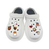 Transfronterizo Nuevo Calabaza Halloween Zapatos de Agujeros Accesorios DIY PVC Pegamento Suave Hebilla de Zapato Zapatos de Jardín Decorativo Calavera Fantasma
