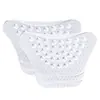 Almofada de Suporte para Arco do Pé para Homens e Mulheres Suporte para Arco do Pé Almofada para Arco do Pé Fascite Plantar Autoadesiva Partículas Absorventes de Choque Massagem no Arco Meio Tamanho