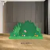 Héroe Lluvia Llega Sima Guang Rompe el Jarrón Atrezo Juego Fondo Tablero KT Guardería Bosque Árbol Grande Actuación Infantil Leide Zhu