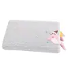 Transfronterizo Personalizado Transpirable Amigable con la Piel Almohada Tartán Terciopelo Almohada Pan Delfín Lindo Soporte para el Cuello Sueño Profundo Almohada para Estudiantes Suave Curativo