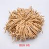 Ligas para el cabello hechas a mano DIY, Accesorios para el cabello de niños, Ligas de goma blancas de alta elasticidad con hebilla, Ligas para el cabello de dibujos animados de doble capa para mujer