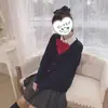 Coelho Moe Hee Original Jk Gigante Gravata Borboleta Nova Vinho Tinto Azul Estilo Japonês Gola Oblíqua Laço Ssailor Cross