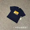 Comercio Exterior Transfronterizo Marca de Moda Nueva Camiseta Casual Holgada de Manga Corta con Estampado de Letras para Hombre y Mujer Parte Superior de Manga Media de Marca de Moda