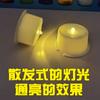 Accesorios para linterna de piel de oveja de hierro forjado LED electrónico movimiento normalmente brillante redondo blanco cálido Mecha al por mayor