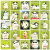 50 Piezas de Pegatinas de Emoticonos de Vaca de Pastizal, Graffiti Divertido y Creativo de Animales, Decoración para Computadora, Pegatinas para Auriculares de Coche