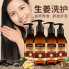 Pasta de Champú para el Crecimiento del Cabello, Control de Grasa, Anticaspa, Antipurito Herbal Polygonum Multiflorum, Anticaída del Cabello, Crecimiento del Cabello con Jengibre, Anticaída del Cabello