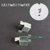 Prateleira de arquivo fivela de metal clipe de prateleira de armário suporte seguro estendido acessórios para porta-cartão de armário de arquivo de ferro