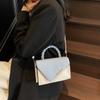 Moda Transfronteriza Bolso Simple 2025 Nuevo Nicho Empalme Viajero Hombro Bandolera Comercio Exterior Verano