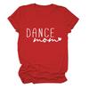 Estación independiente de Amazon eBay en stock, baile mamá pequeño amor casual simple todo fósforo mujeres manga corta al por mayor