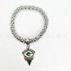 Pulseira Corrente de Milho Nova da Amazon Time de Futebol NFL Liga de Liga Pingente Gota de Óleo Dallas Time Jeans
