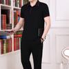 Traje deportivo de verano para hombre de manga corta y pantalones cortos, ropa deportiva casual para hombre, ropa deportiva holgada de moda, verano
