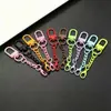 Llavero de Esmalte Colorido Cuentas de Color Caramelo Hecho a Mano Accesorios para Joyería DIY Broche de Primavera Broche de Langosta Venta al por Mayor