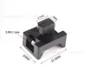Sujecajales Hebilla Portacables Organizador de Cables Tipo Silla Clip para Cables Enrollacables Organizador de Cables Instalación con Tornillo Clip de Plástico