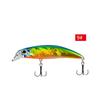 Isca Minnow Mino 6,5cm/5g Isca de Pesca Afundante para Robalo, Água Doce e Salgada Isca Minnow