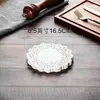 Base de Flor de Papel Renda Papel Absorvente de Óleo Papel para Fritura Doméstica Bolo Pão Papel Base de Flor Redonda Oval Papel Manteiga