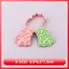 Molde para Galletas Serie Animales de Granja Cerdo y Cordero Molde para Galletas Dibujos Animados 3D Galletas Impresas Simuladas DIY