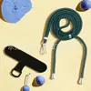 Cordão para Celular de 6mm Pode Ser Usado na Diagonal Pela Corda, Cordão Anti-Perda, Celular Pode Ser Carregado nas Costas, Corda Longa Trançada, Cordão de Ombro para Celular, Corrente para Celular