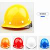 Casco de seguridad Lin Dun de plástico ABS reforzado con fibra de vidrio para maquinaria de construcción, casco antigolpes, cúpula en forma de V, tres costillas, logotipo transpirable.