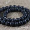 Cuentas Redondas de Piedra Volcánica DIY, Cuentas Sueltas, Cuentas para Joyería Hechas a Mano, Accesorios de Joyería de Cuentas de Roca Volcánica