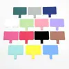 Las Tarjetas de Terciopelo Coloridas Son Adecuadas para Todas las Fundas de Teléfono Móvil para Fijar Colgantes de Teléfono Móvil, Anillos Colgantes Portátiles y Cordones, que Son Fuertes y Duraderos