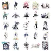 50 pegatinas de graffiti para archivadores azules personalizadas de dibujos animados transfronterizos para decoración de juegos, teléfono móvil, ordenador, tableta, pegatinas para tarjetas goo