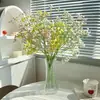 Nuevo Ramo de Novia Artificial de Aliento de Bebé Suave al Tacto con 108 Cabezas para Bodas, Decoración del Hogar y Hotel