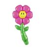 Girassol Margarida Sorridente Flor Balão de Vara Portátil Decoração de Aniversário Infantil Recompensa de Jardim de Infância Empurrar Presente