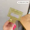 Presilha Grande Cor Café com Leite para a Parte de Trás da Cabeça, Presilha Garra para Cabelo Feminina, Acessório de Cabelo de Luxo para Outono e Inverno, Presilha Tubarão