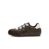 Zapatos de Entrenamiento Alemanes de Suela Blanda Oculta Estilo Retro para Mujer Simples Versátiles Estilo Béisbol Tendencia Otoño 2026 Zapatos Casuales de Suela Gruesa