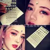 Estrellas Color AB Diamante Joyería de Gemas Faciales Halloween Pegatinas para Ojos Maquillaje de Ojos Escenario Máscaras Pegatinas