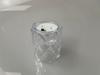 Lámpara de Mesa Pequeña de Diamante de Cristal LED Acrílico Transparente Luz Nocturna Simple para Dormitorio Mesita de Noche Luz de Ambiente Proyección Nocturna