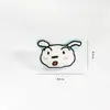 Broche de Pelúcia com Estampa de Desenho Animado Boneca Acessórios DIY para Crianças Chapéu Cachecol Grampo de Cabelo Pingente Pingente Acessórios de Boneca