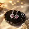 Brincos de Pétalas Frescas com Agulha de Prata 925 Galvanizada Brincos Estilo Feriado Brincos Venda Quente Brincos Mesmo Estilo Atacado Brincos Femininos