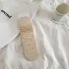 Calcetines de Lunares para Mujer 2026 Nuevo Estilo Japonés Puntos Pequeños Calcetines de Media Pantorrilla de Moda Versátiles Sin Costuras Calcetines Holgados Estilo Delgado Primavera Verano